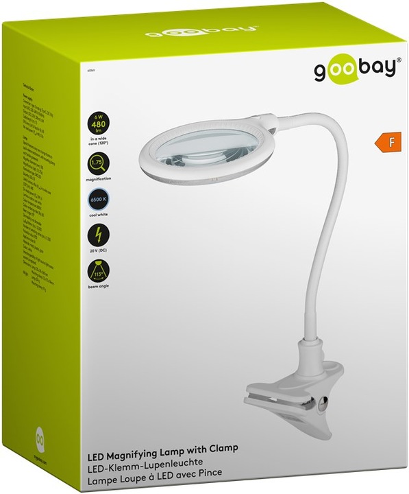 Produktbild Goobay LED-Klemm-Lupenleuchte, 6 W