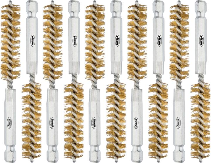 Immagine prodotto Vigor Set Di Spazzole In Ottone Da 12 mm
