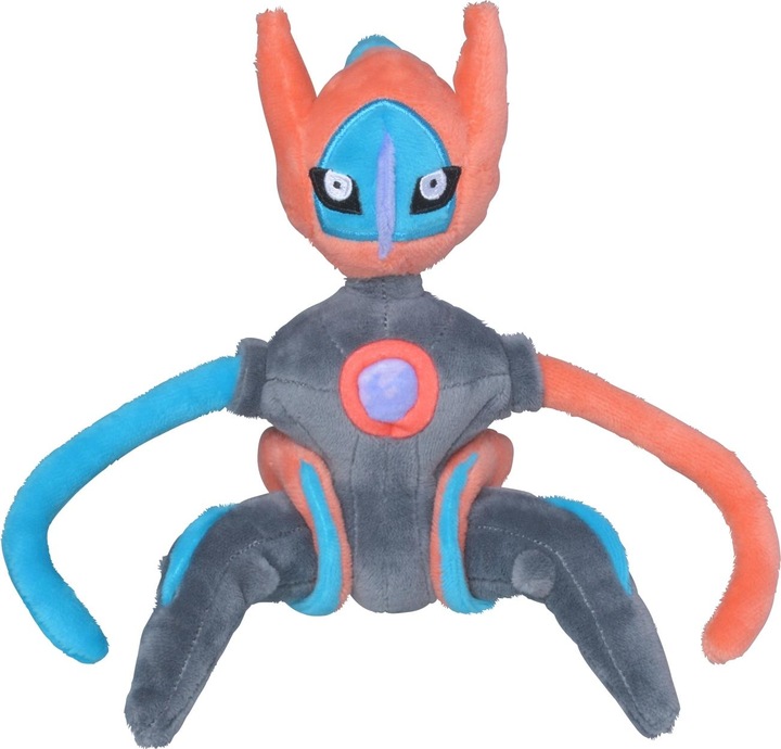Immagine prodotto Pokémon Deoxys (Speed Forme) Peluche Cuties seduto - 18 cm (18 cm)