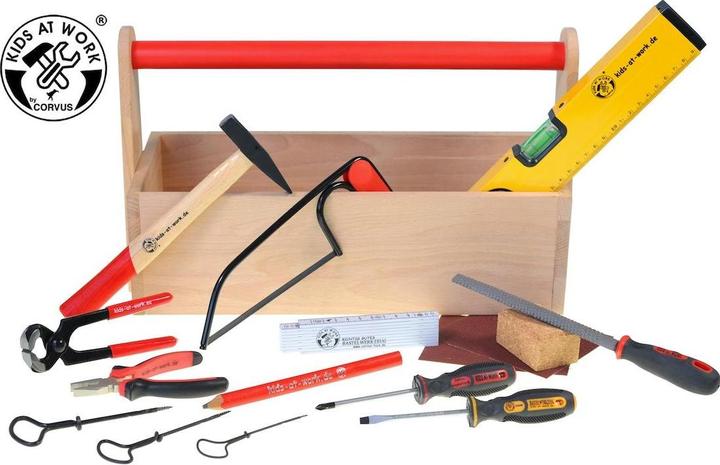 Immagine prodotto Corvus Toys Cassetta degli attrezzi junior (16 pezzi)