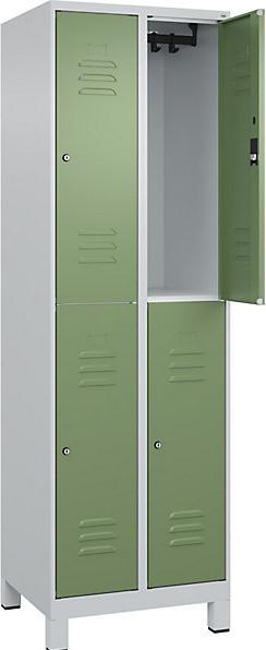 Actual product image C+P Double-decker locker Classic PLUS (60 cm, 195 cm)