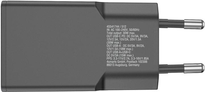 Actual product image 4smarts Netzladegerät PDPlug Slim (30 W, 2 ports)