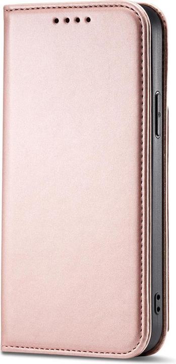 Image du produit Hurtel Etui Magnétique pour iPhone 12 Pro Pochette Portefeuille Carte Stand Rose (Apple iPhone 12 Pro)