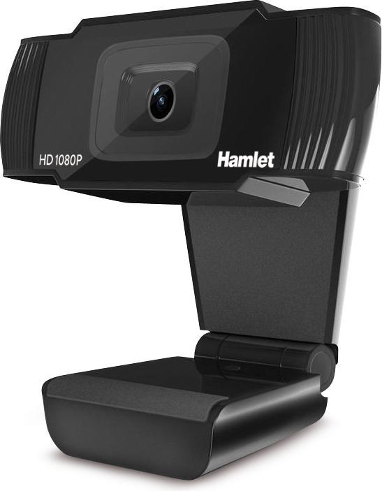 Produktbild Hamlet HWCAM1080 Webkamera 2 MP 1920 x 1080 Pixel USB 2.0 Schwarz (2 Mpx)