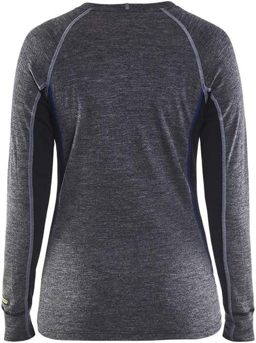 Produktbild Blakläder Damen Unterhemd WARM grau / schwarz (XXL)