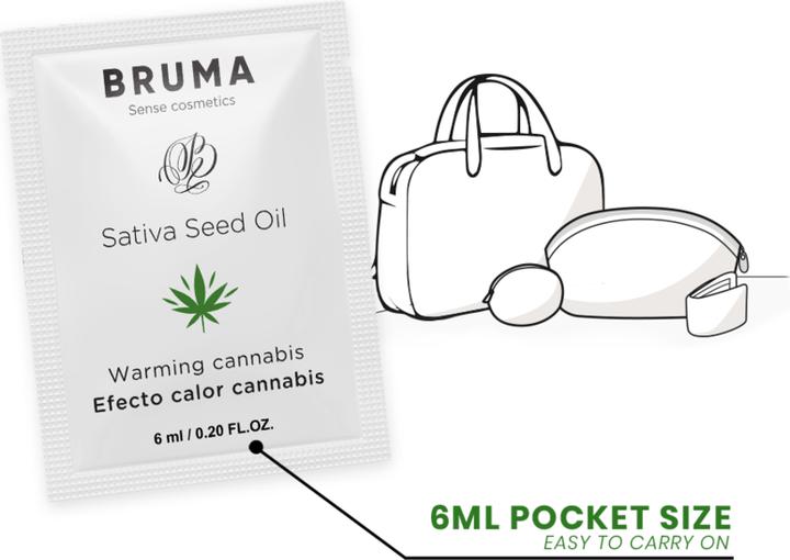 Image du produit Bruma Gel Deslizante Con Aceite De Semilla Efecto Calor Sabor Cannabis 6 ml