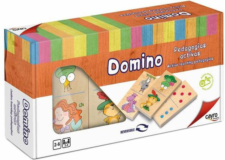 Actual product image Cayro Dominoes children's board game (English, Spanish, 2 - 4 Players)