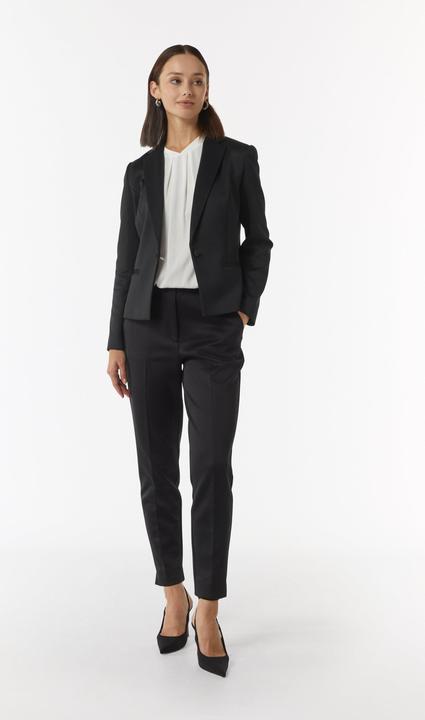 Actual product image Comma Indoor-Blazer Blazer mit Halbfutter im Rückenteil (46)