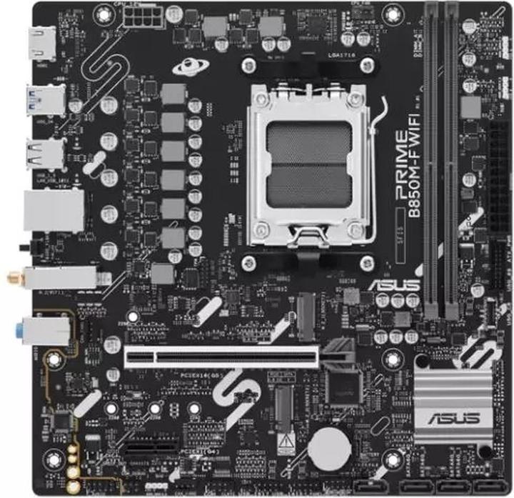 Productafbeelding ASUS PRIME B850M-F WIFI (AM5, AMD B850, mATX)