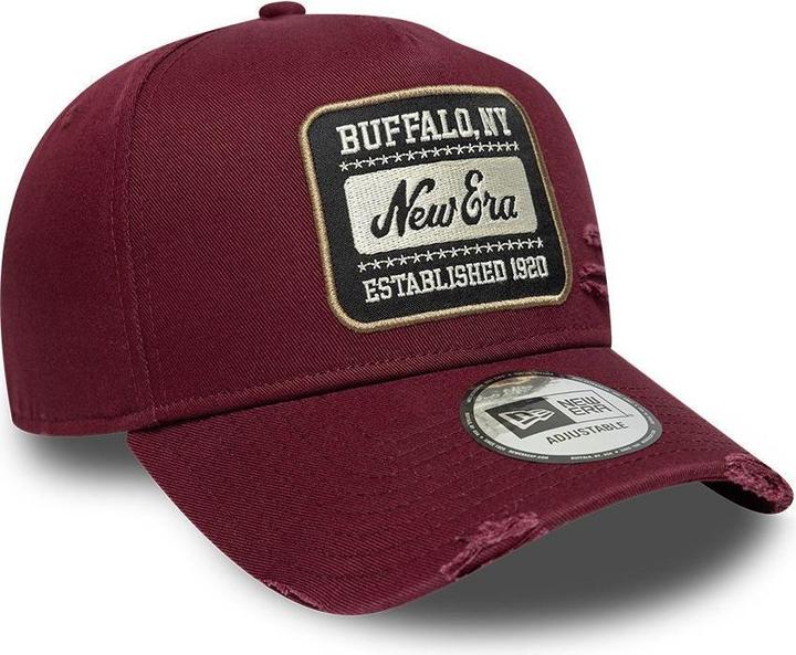Image du produit New Era A-Frame Trucker Cap - Patch Wash Schwarz