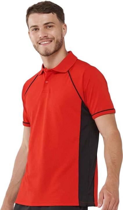 Produktbild Finden & Hales Poloshirt Kontrasteinsatz (XS)