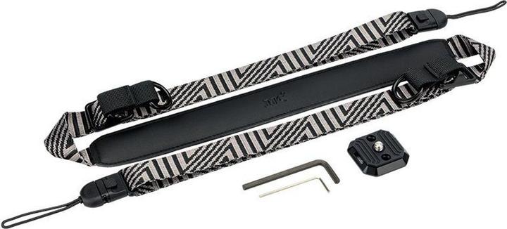 Image du produit JJC QRS M1 Deluxe Quick Release Sling Strap for Mirrorless Camera Argent Gris (Sangle d'épaule)