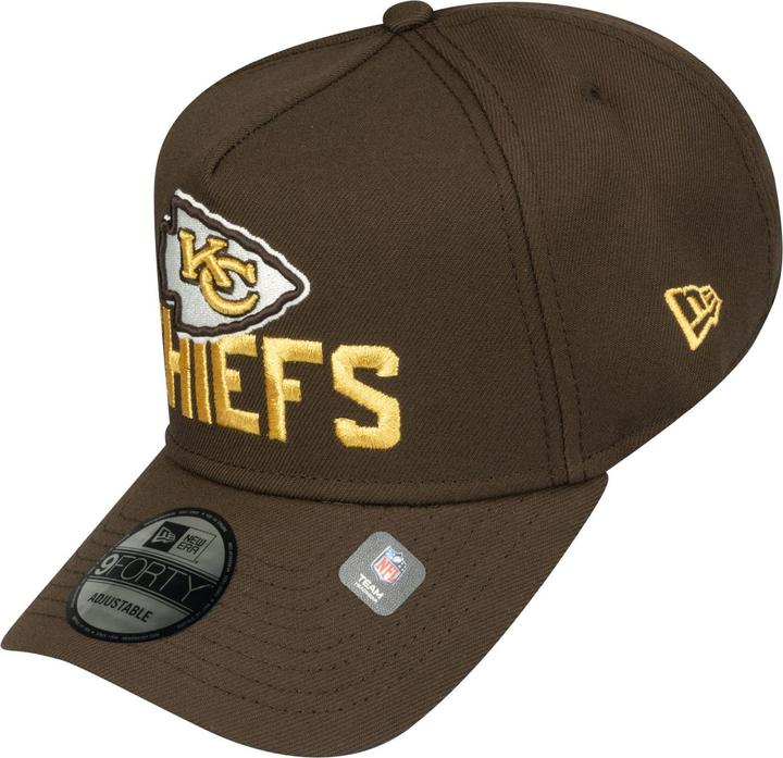 Actual product image New Era 9Forty A-Frame Cap - Kansas City Chiefs Walnut (One size)