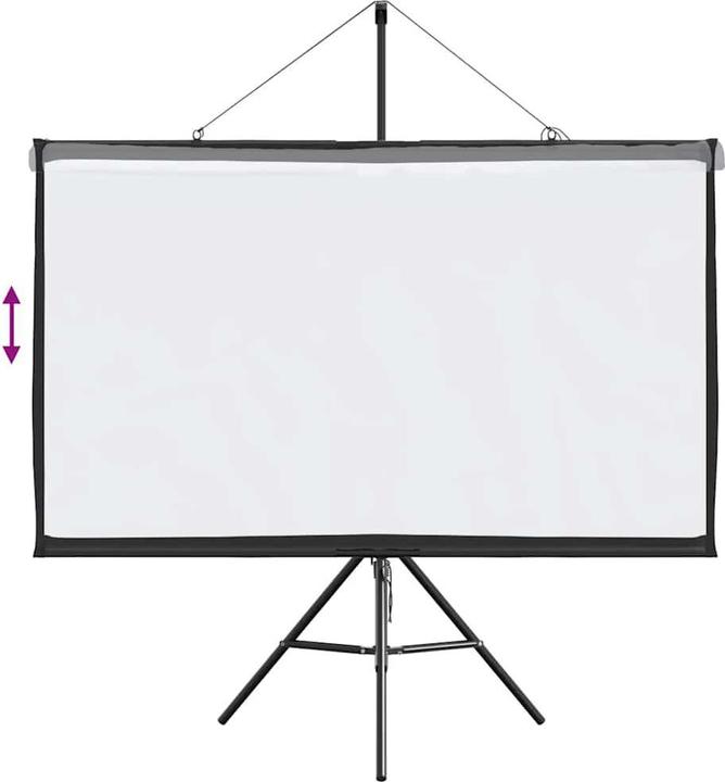 Image du produit vidaXL Écran de projection avec trépied 72 pouces 16:9 Écran de projection (72", 16:9)