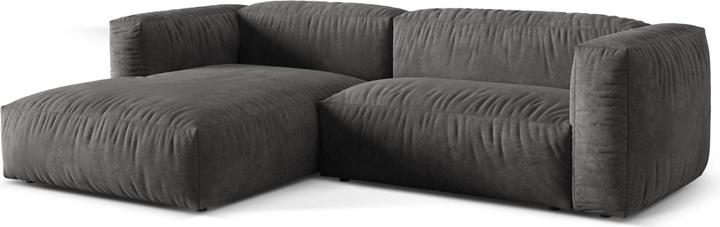 Image du produit Micadoni Canapé D'Angle Gauche Modulaire, "Martina", 2 Places, 283x176x75 Fabriqué en Europe (Canapé modulaire, Canapé d'angle)