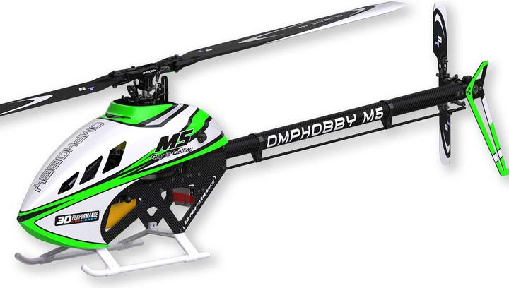Produktbild OMPHobby OMP Heli M5 KIT 550 Helikopter Grün # OSHM503G