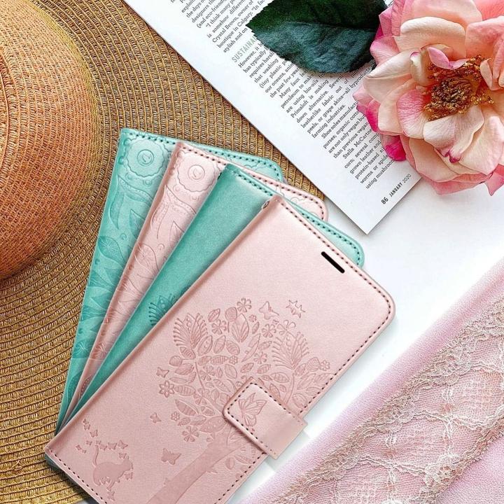Produktbild Forcell Back panel cover OEM MEZZO Book case for SAMSUNG A32 5G tree rose gold (Samsung Galaxy A32 5G)