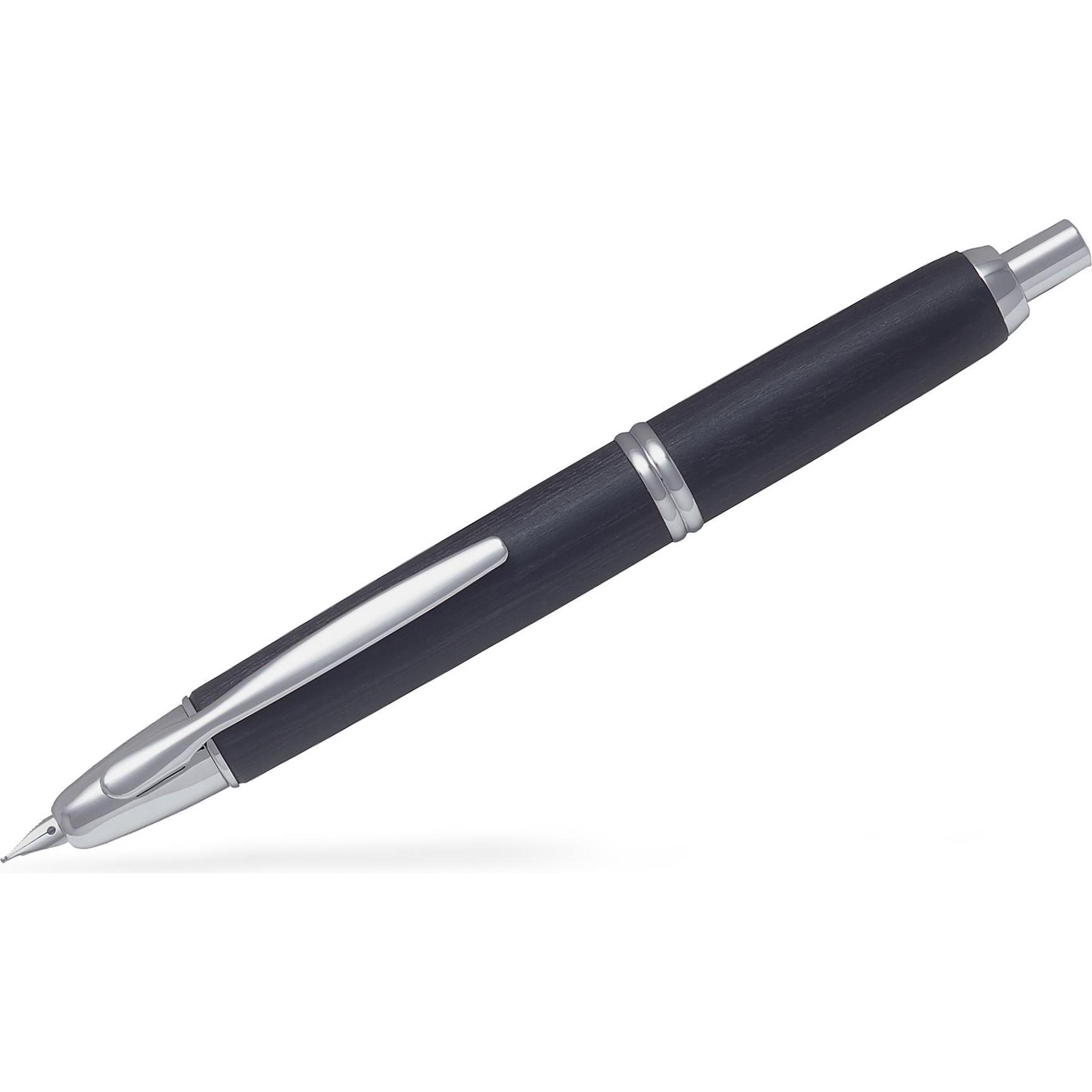 Pilot, Schreibstifte, Capless Wooden M (Black, 1 x)