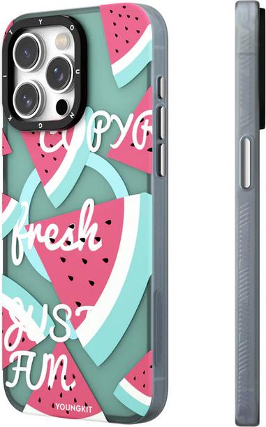 Immagine prodotto Youngkit Custodia a tema frutta estiva con Magsafe Watermelon (Apple iPhone 15 Pro Max)