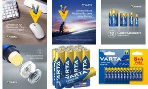 Produktbild Varta Longlife Power (12 Stk., AAA, 1260 mAh)
