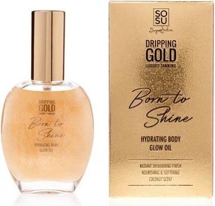 Produktbild Sosu Born to Shine Hydrating Body Glow Oil - 50ml (Körperöl, 50 ml)