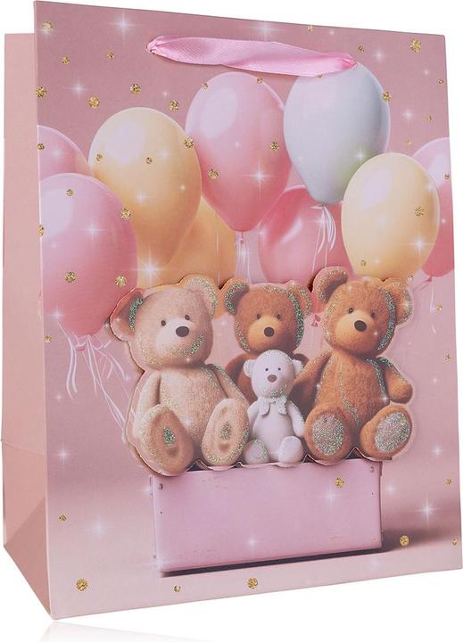 Actual product image Accentra Geschenktasche TEDDIES & BALLOONS S
