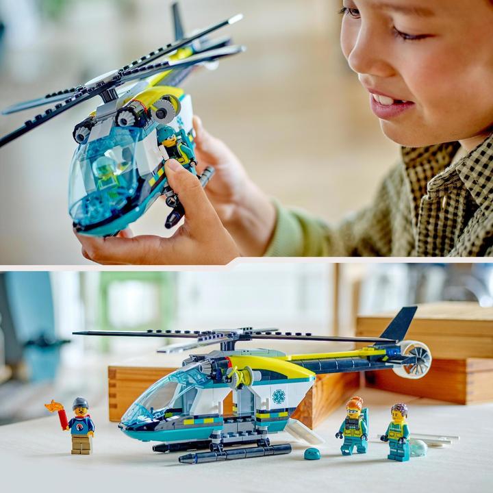 Immagine prodotto LEGO Elicottero di soccorso (60405, LEGO City)