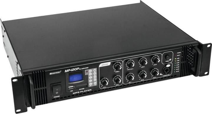 Actual product image Omnitronic ELA amplifier MP-120P 120 W (Amplifier)