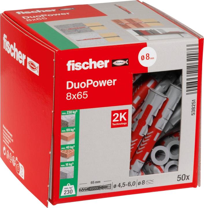 Produktbild Fischer DuoPower (50 Stk.)