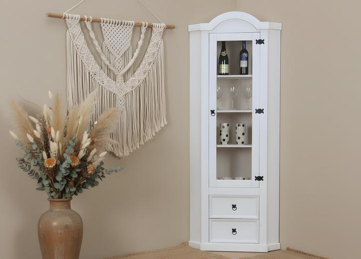 Produktbild Ebuy24 Eckschrank New Mexico (57 x 51 x 200 cm)