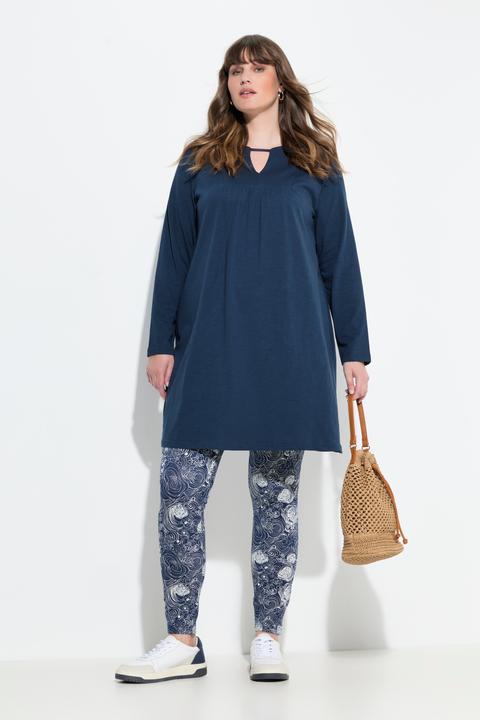 Actual product image Ulla Popken Longshirt, A-Linie, Tunika-Ausschnitt, Langarm (42, 44)