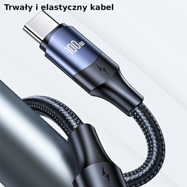 Produktbild Usams USB C — USB C (3 m, USB 2.0, 100 W)