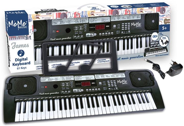 Actual product image MeMe Music James Musical Keyboard