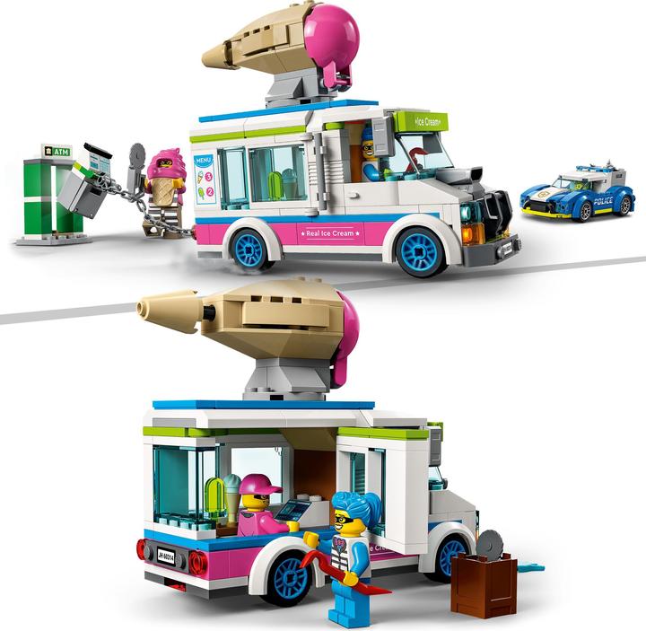 Produktbild LEGO Eiswagen-Verfolgungsjagd (60314, LEGO City)