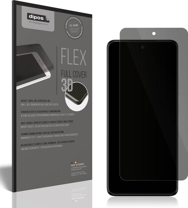 Actual product image Dipos Screen Protector 2-Way Anti-Shock (1 Piece, Motorola Moto G72)