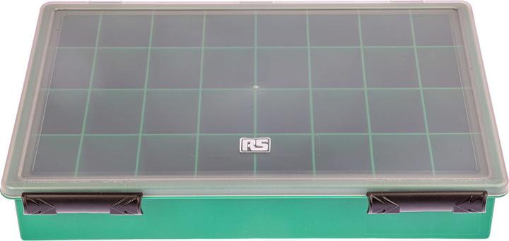 Actual product image Rs Pro Green plastic storage box,32 compartment