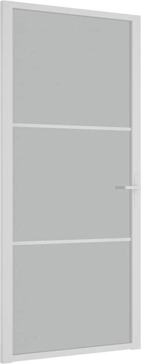 Image du produit Diverse Hardware Innentür 93x201,5 cm Weiss Mattglas und Aluminium
