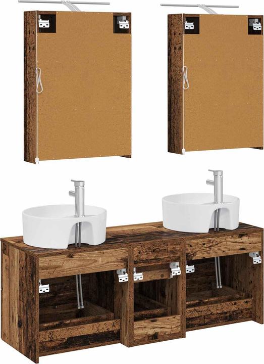 Produktbild vidaXL Badezimmermöbel-Set