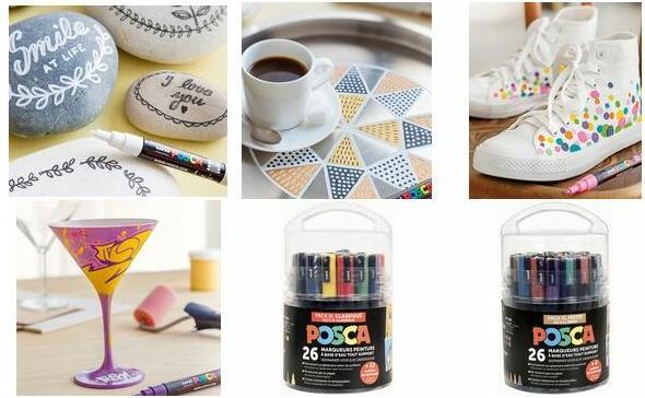 Produktbild Posca Marker "Pack XL Classique", 26er Set (26 x)