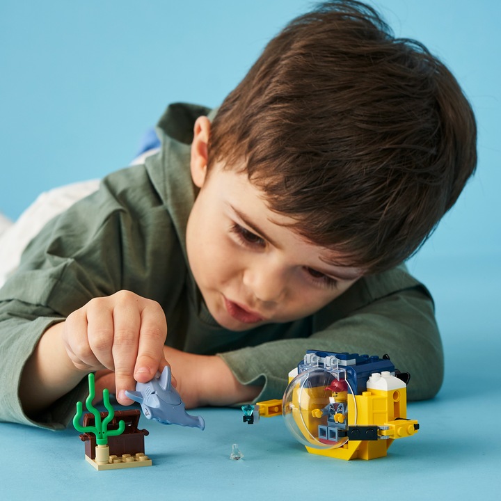 Immagine prodotto LEGO Mini sottomarino per ricercatori marini (60263, LEGO City)