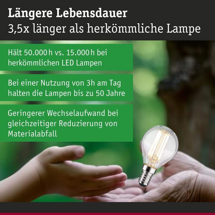 Produktbild Paulmann Tropfen Eco-Line (E14, 4 W, 840 lm, 1 x, A)