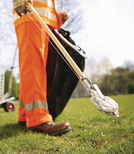 Produktbild Flora Greifzange Holzstiel Gesamtlänge 87cm