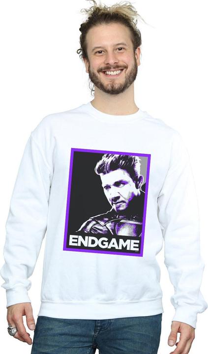 Immagine prodotto Felpa uomo Avengers Endgame Hawkeye Poster in cotone (M)