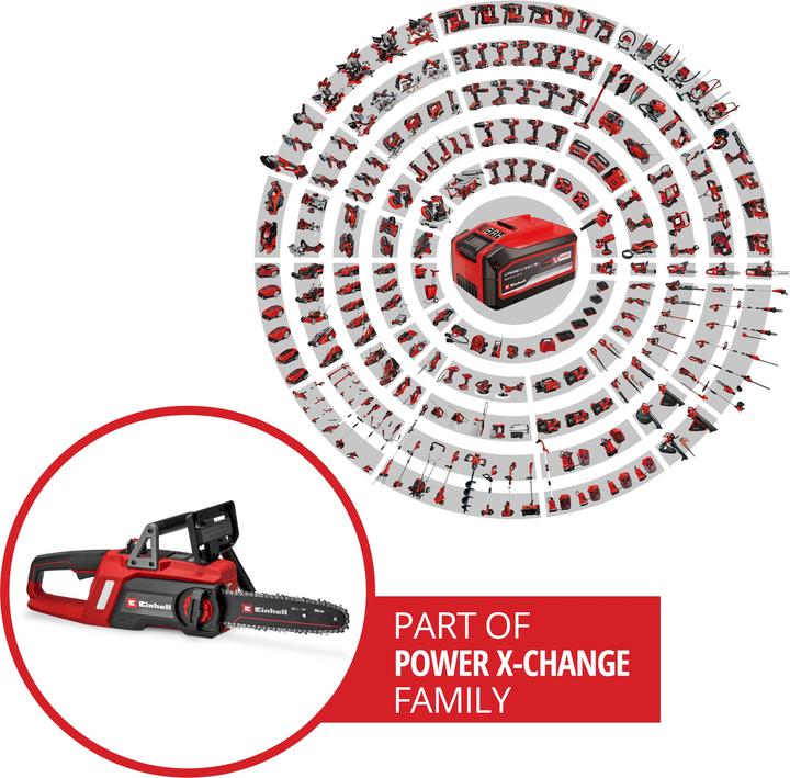 Actual product image Einhell Motosega Senza Filo (Battery chain saw)