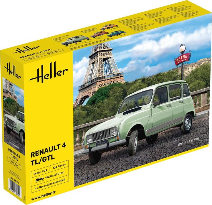 Actual product image Heller Renault 4TL/GTL