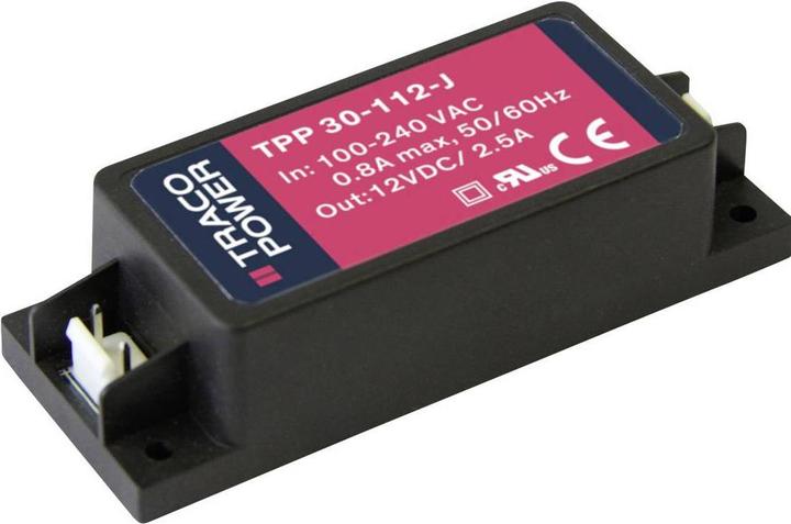 Produktbild TracoPower AC/DC Netzteilbaustein, geschlossen Schaltnetzteil, TPP 30 Serie