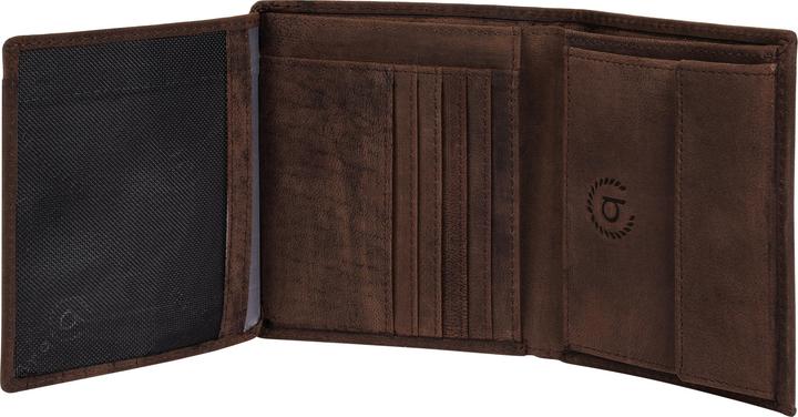 Actual product image Bugatti Luca leather wallet 10 cm
