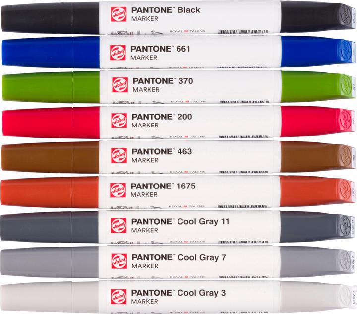 Produktbild Talens Pantone Marker 9x Set City, Strichstärke: Keine Angabe (9x)