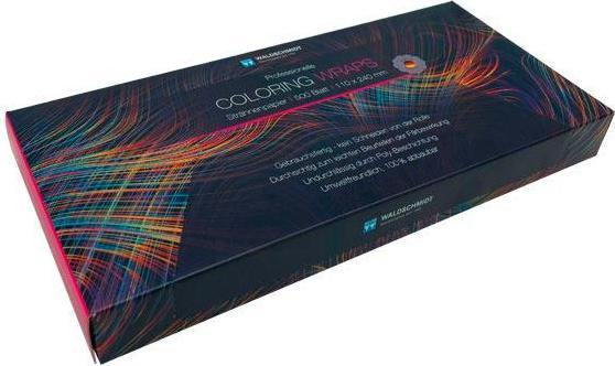 Produktbild Comair Coloring Wraps Strähnenpapier lang 110x2