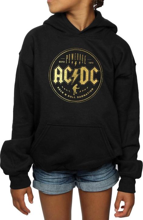 Produktbild AC/DC Rock N Roll Damnation Kapuzenpullover Mädchen (140, 146)